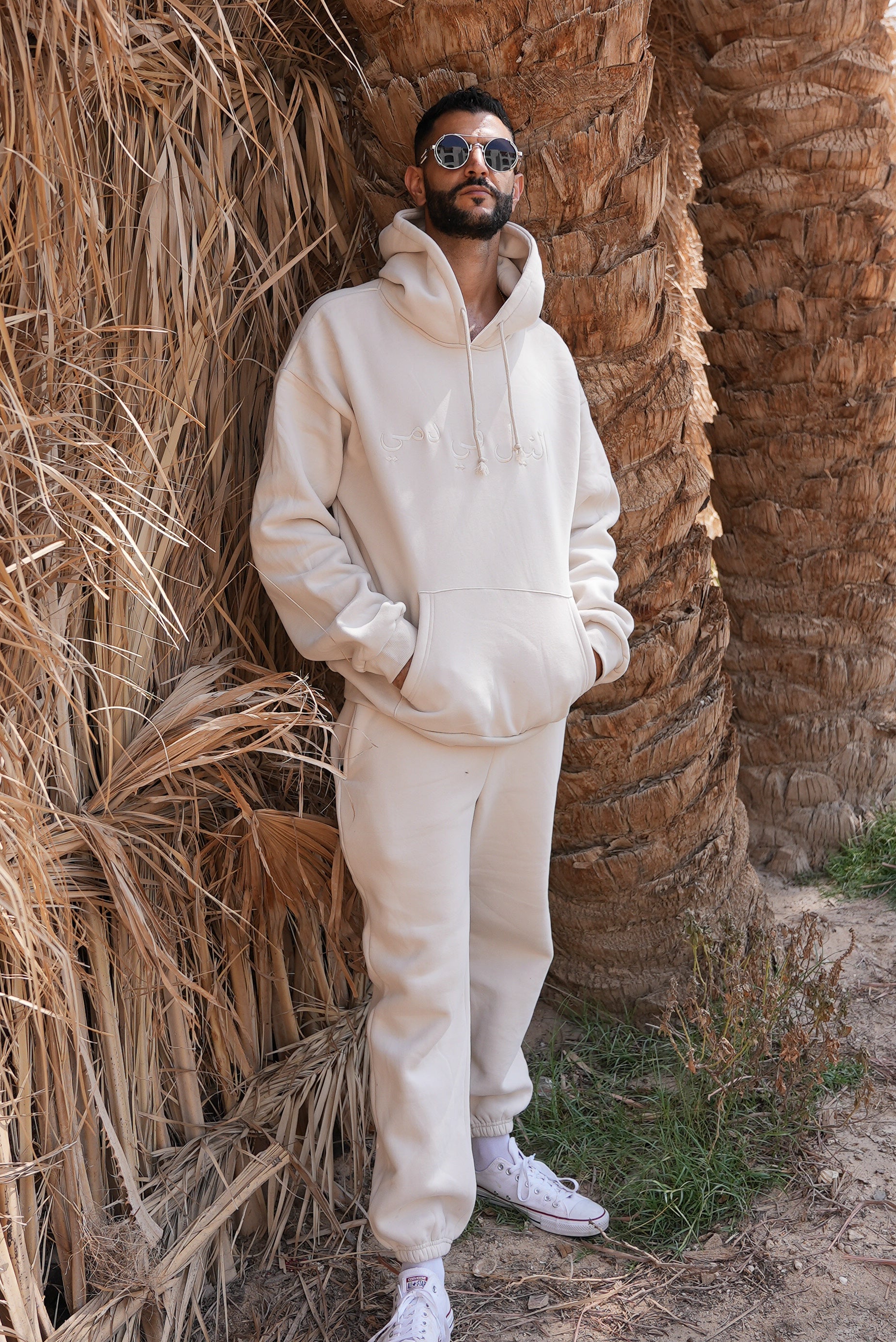 "THE NILE" NUDE SWEATPANTS