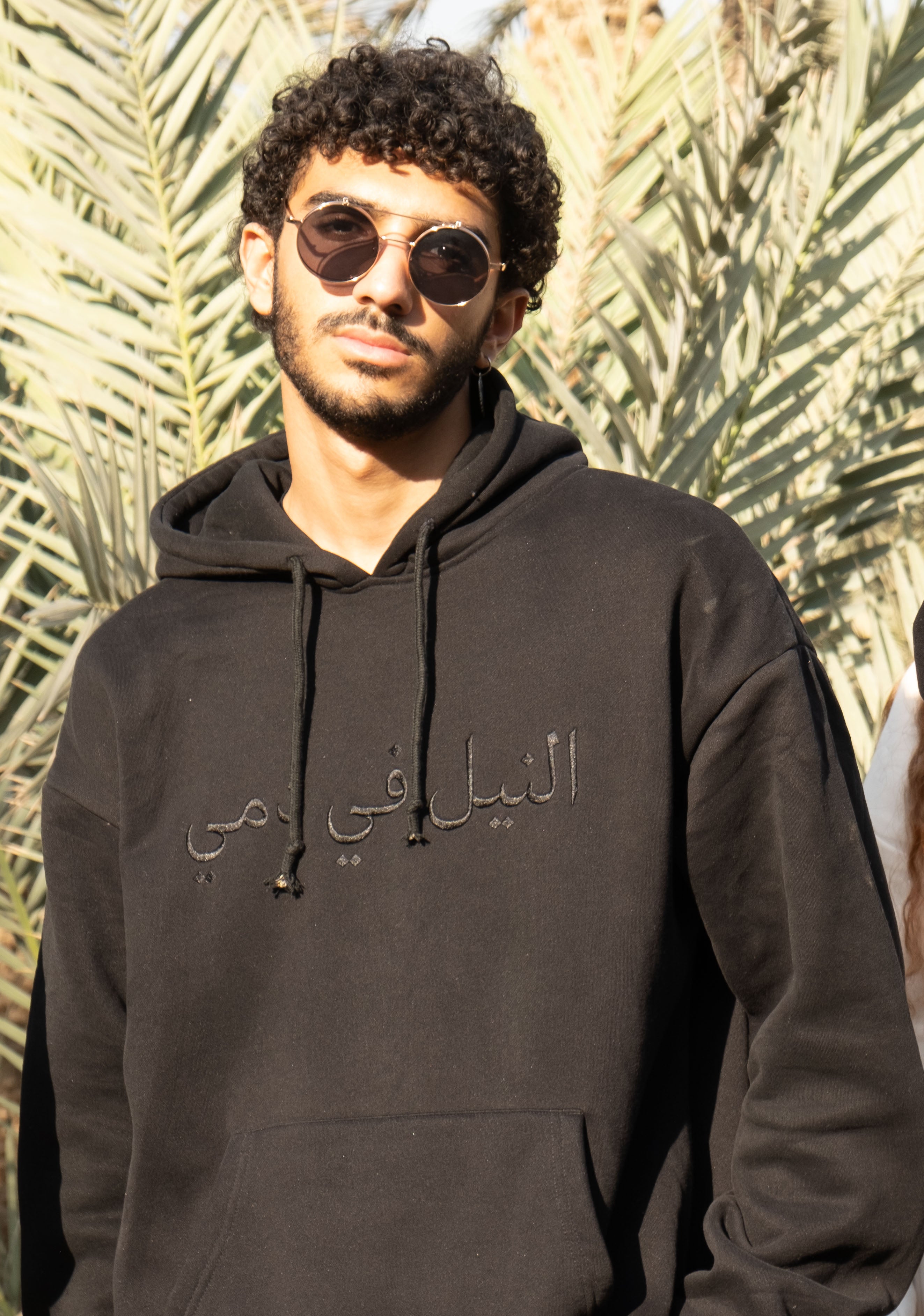 "THE NILE" BLACK HOODIE
